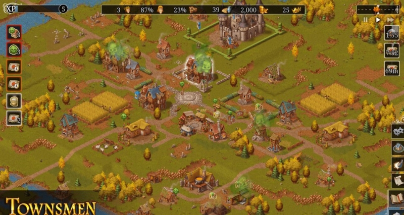 家园:重建王国Townsmen – A Kingdom Rebuilt 画风可爱的模拟经营类游戏