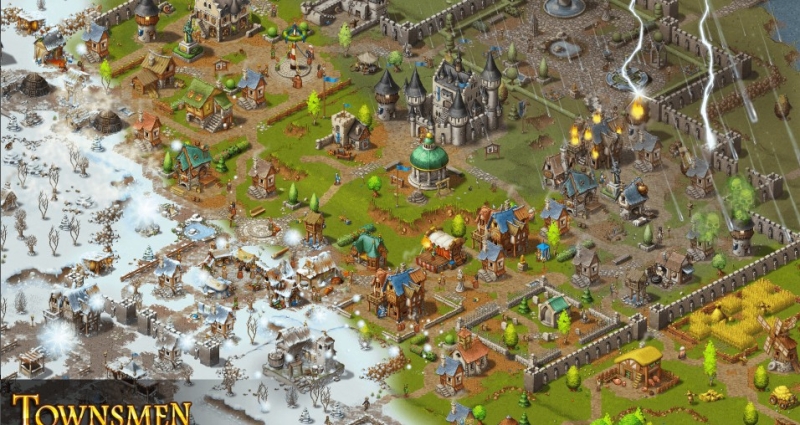 家园:重建王国Townsmen – A Kingdom Rebuilt 画风可爱的模拟经营类游戏