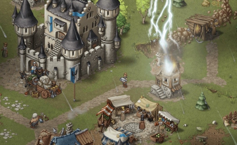 家园:重建王国Townsmen – A Kingdom Rebuilt 画风可爱的模拟经营类游戏